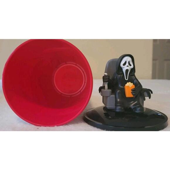 Scream 7 Ghostface Collectable Popcorn Lite Up Bucket 2 Cups With Popcorn Tin - Picture 4 of 9